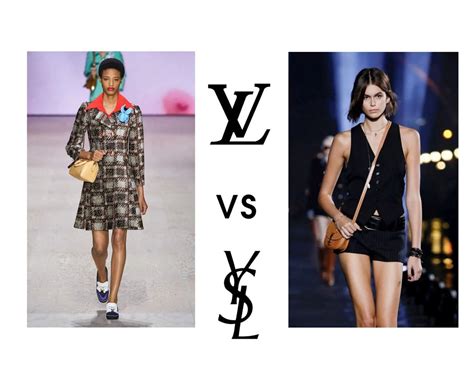 is ysl louis vuitton|louis vuitton vs ysl brands.